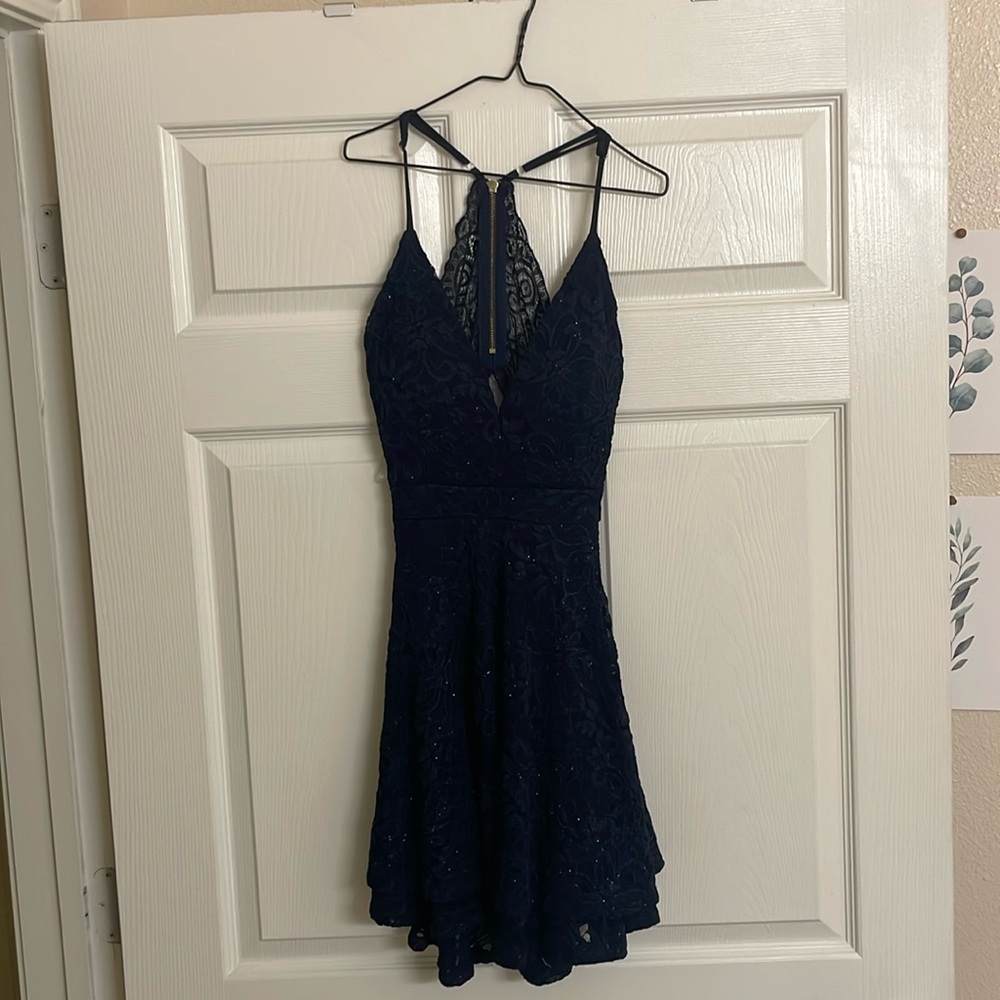 Navy Semi-Formal/Homecoming Dress